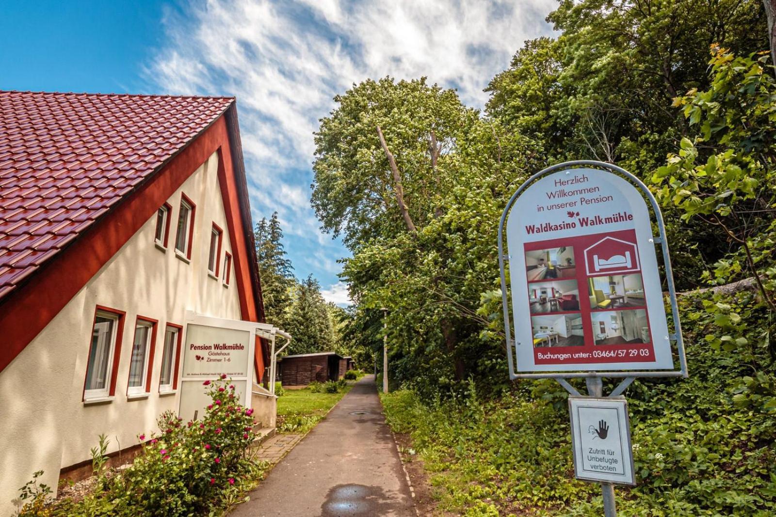 Pension Walkmuehle Sangerhausen Dış mekan fotoğraf