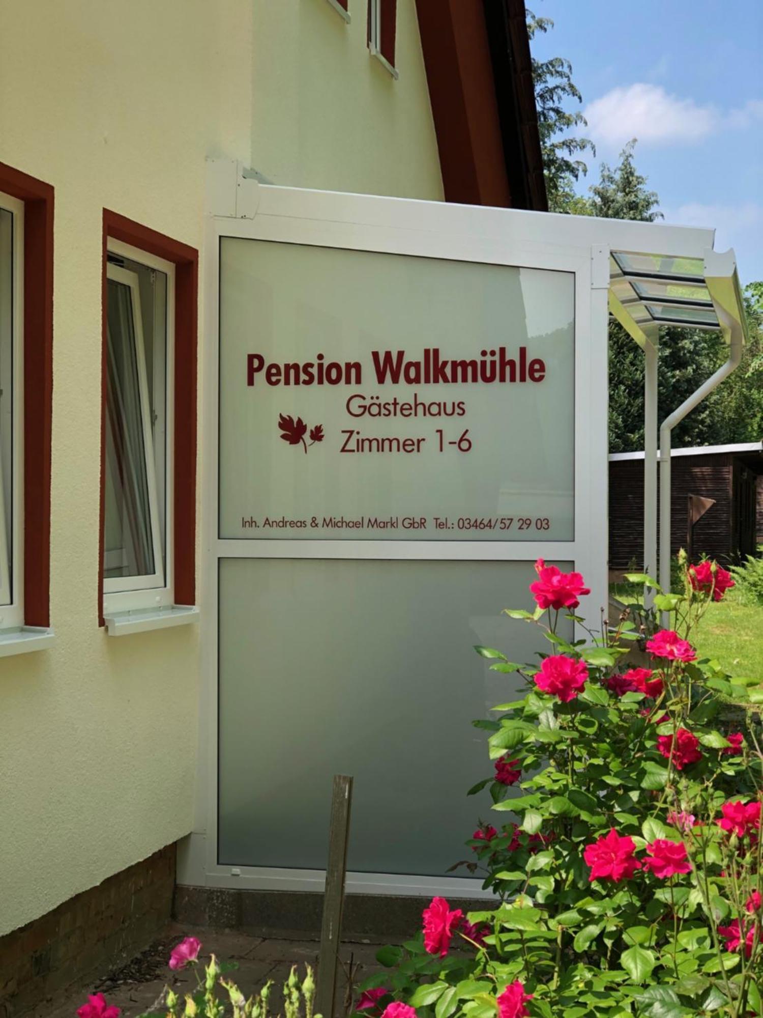 Pension Walkmuehle Sangerhausen Dış mekan fotoğraf