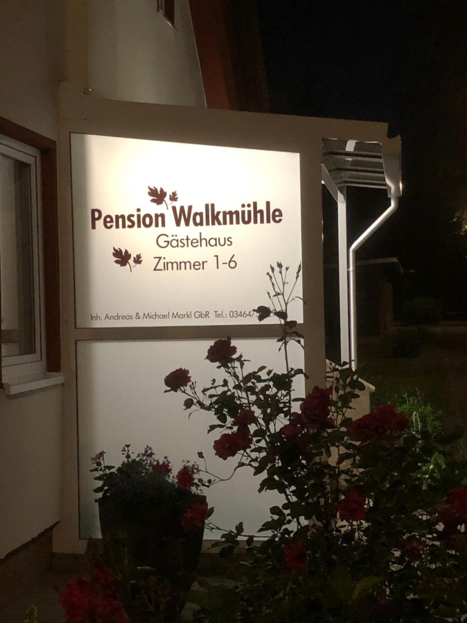 Pension Walkmuehle Sangerhausen Dış mekan fotoğraf